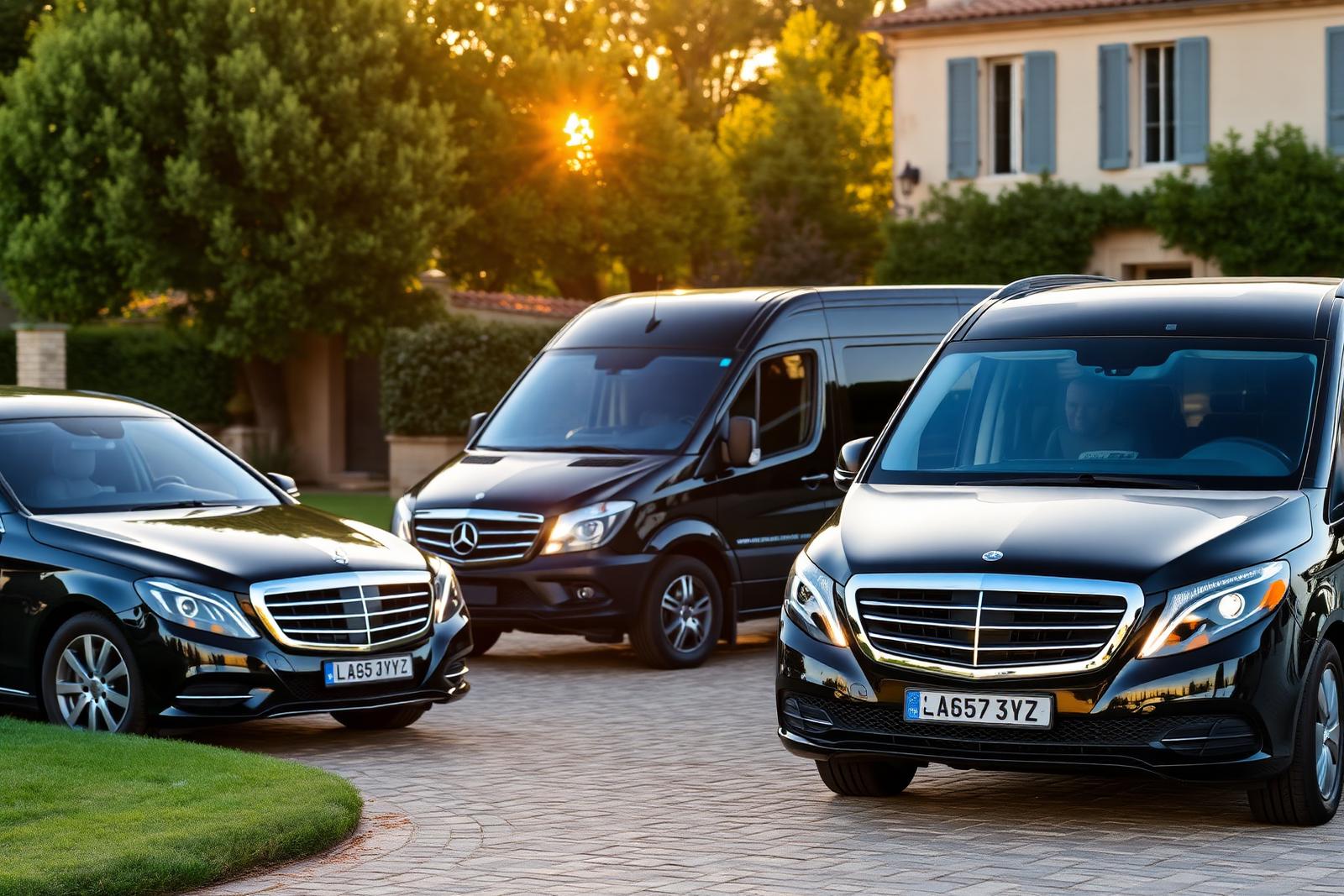 Chauffeured fleet for guest transport